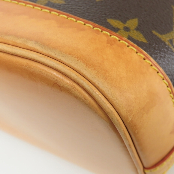 LOUIS VUITTON Authentic Brown Monogram Alma Bag - Picture 6 of 16